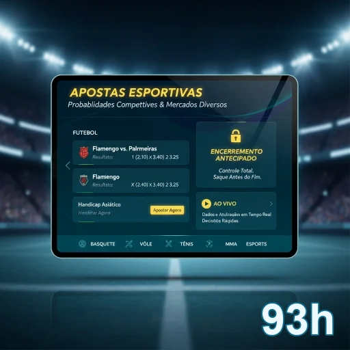 Tela de serviços VIP em 93h com promoções exclusivas para apostas.